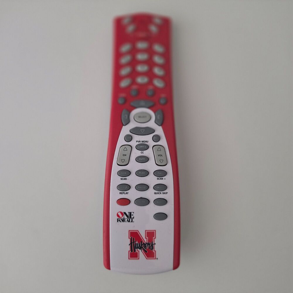 Nebraska Cornhuskers Branded Remote Control - University of Nebraska Memorabilia